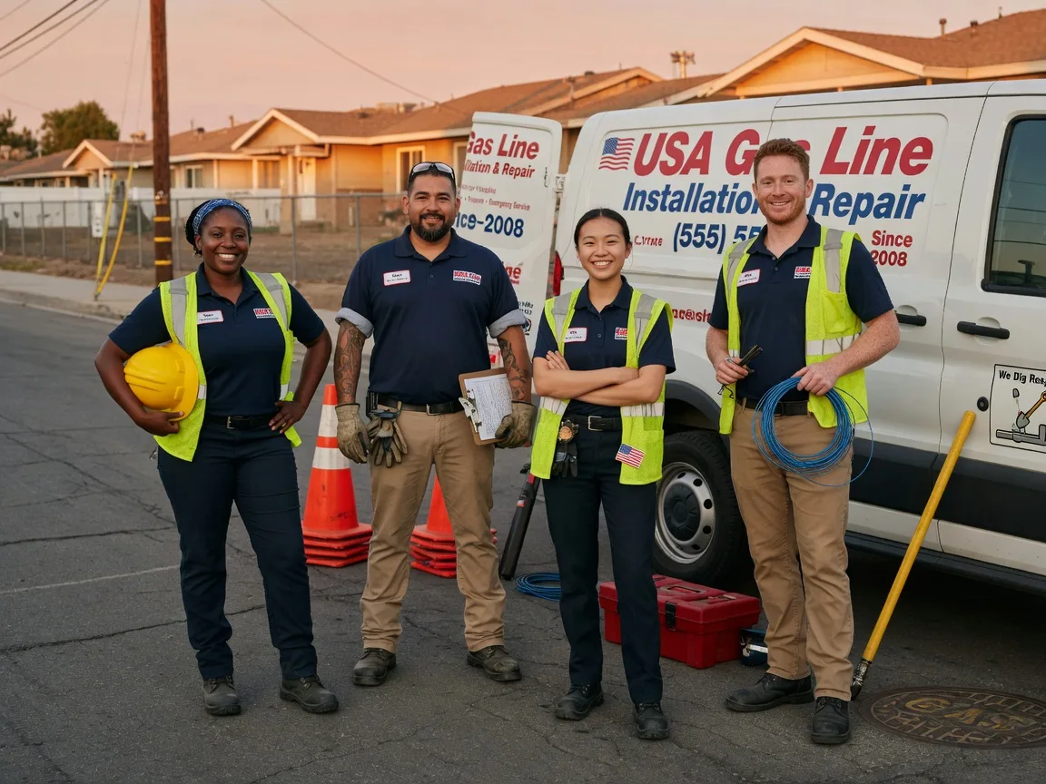 Gas Line Installation company in Woodson, IL